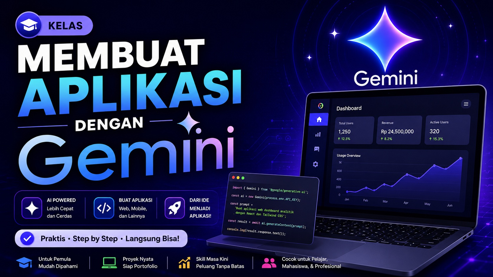 Membuat Aplikasi dengan Gemini