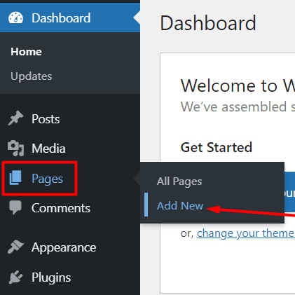 d. Membuat dan Mengatur Halaman